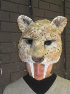 Leopard Mask, designed by Steve Denton for Noyes Fludde