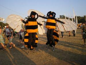 Bumble Bees made for Eco Street Theatre